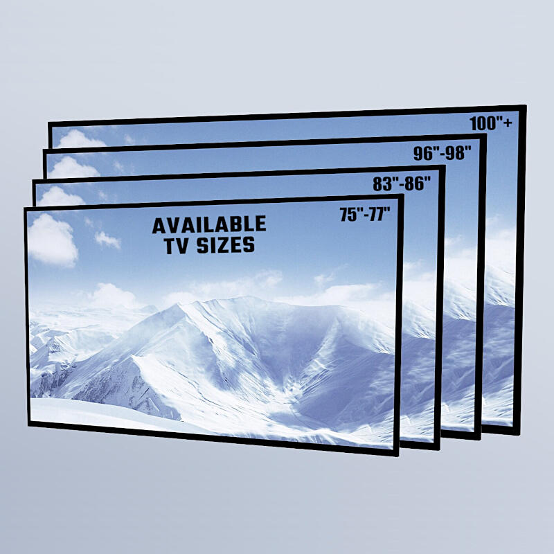 we Only sell and install Very Large TV screen sizes